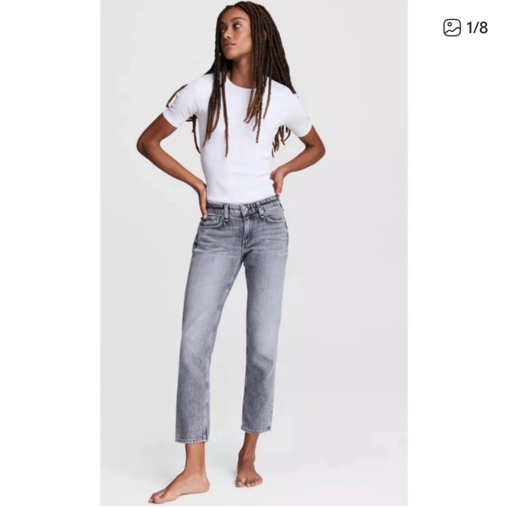 Rag & Bone Dre Low Rise Boyfriend Jeans Womens 24